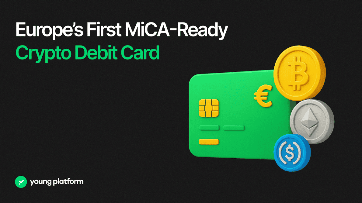 Young Platform Launches EU’s First MiCA-Compliant Crypto Debit Card With Cashback Up to 3.6%